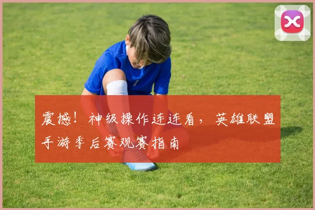 震撼！神级操作连连看，英雄联盟手游季后赛观赛指南